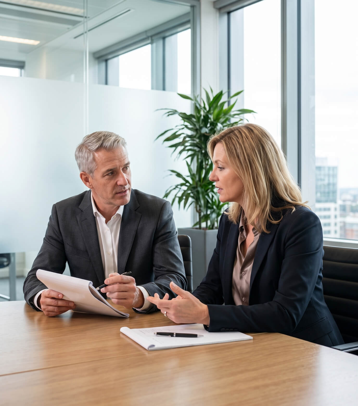 Consulting partner advising enterprise customers